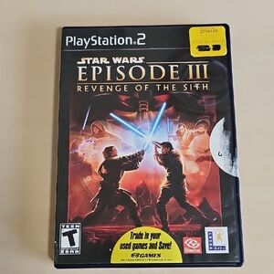 Star Wars Episode III: Revenge of the Sith for Sony 2 - Black